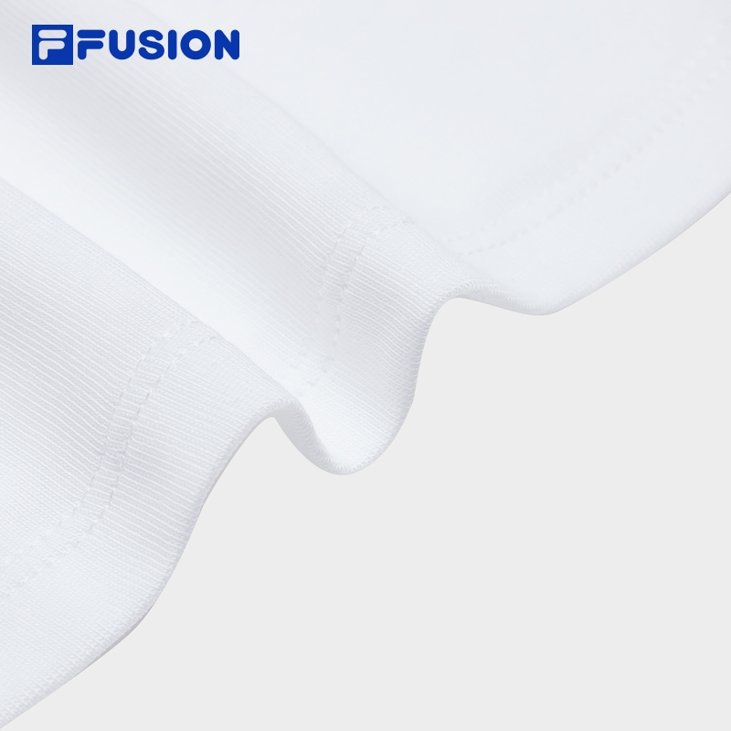 FILA FUSION INLINE UNIFORM Women Short Sleeve T-shirt (White / Black)
