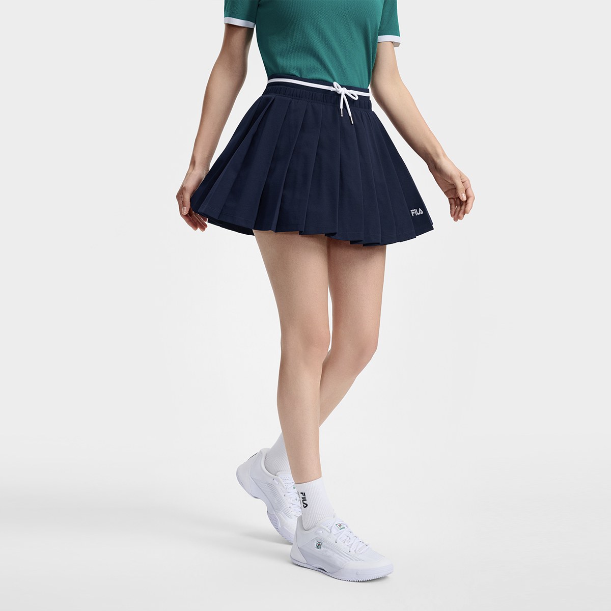 [Sun Qian's Pick] FILA ATHLETICS Women Knitted Dress