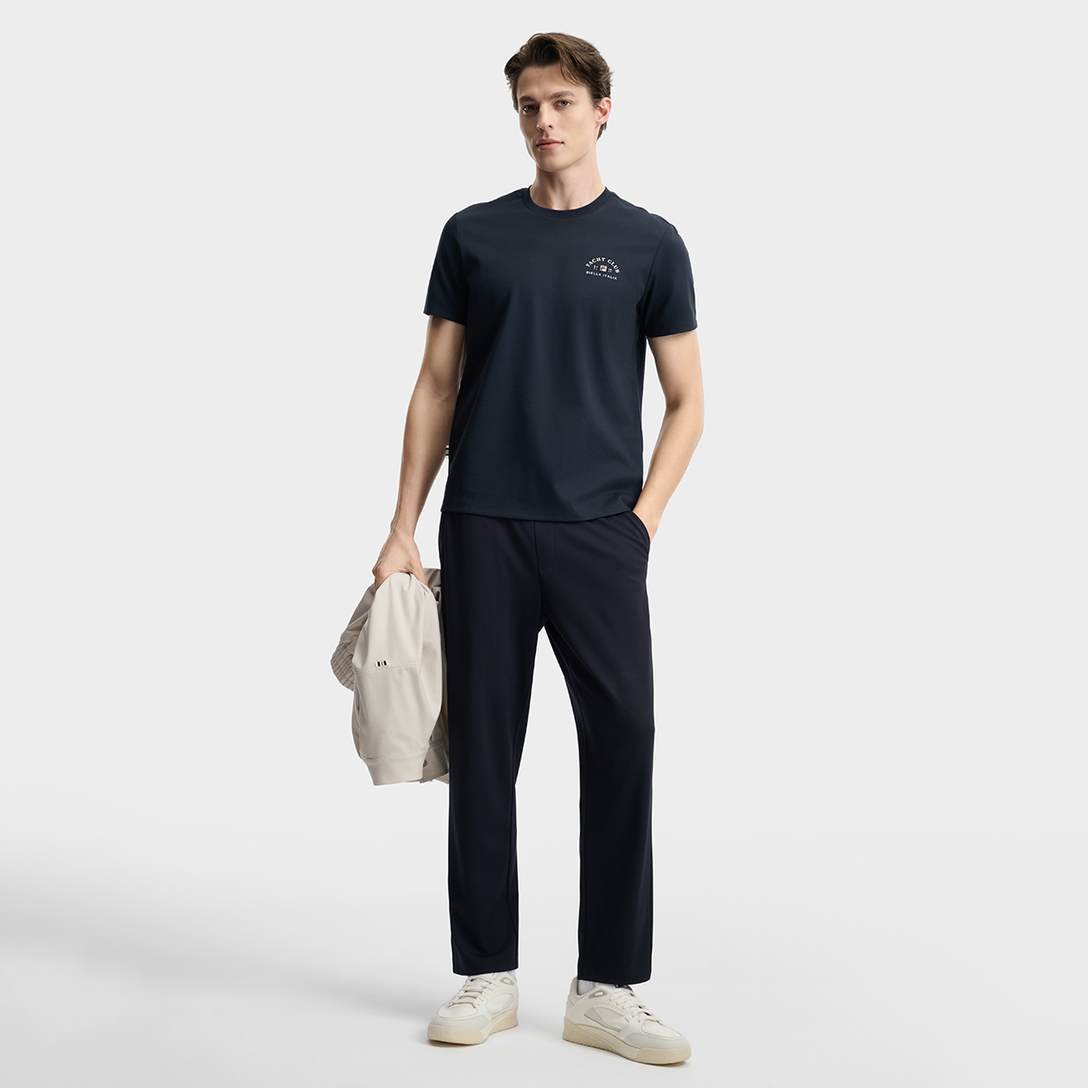 FILA Men Knitted Short Sleeve Top