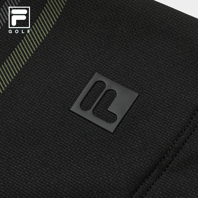 FILA CORE ATHLETICS GOLF BTB Elegant Duality Men Polo T-shirt (Black/Ash/White)