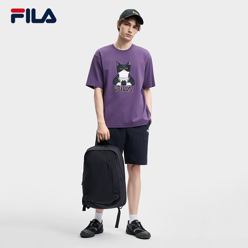 FILA MEN'S ORIGINALE Knitted Short Sleeve Top