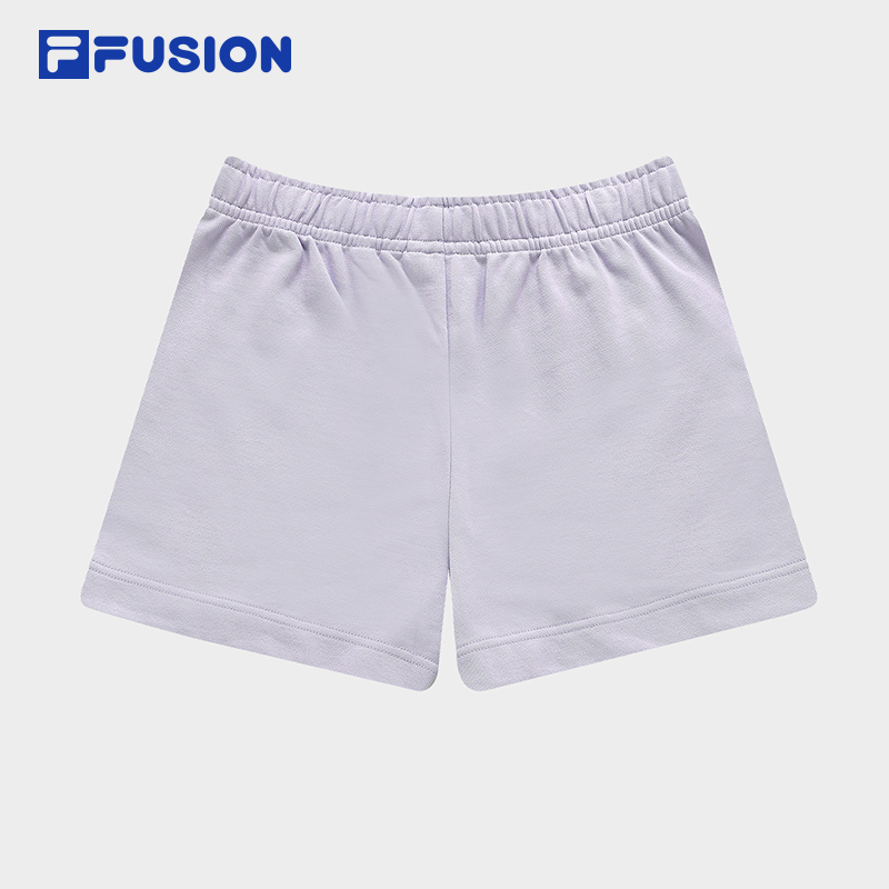 FILA FUSION BASKETBALL INLINE UNIFORM Women's Cotton Shorts (White / Violet)