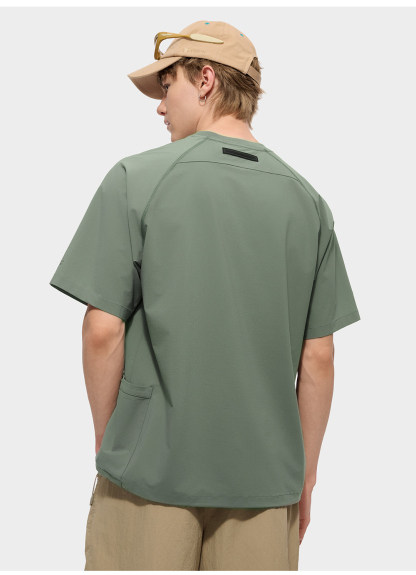 FILA FUSION  FUSION LIFE FUSIONEER DOWNTOWN DRIFT Men Short Sleeve T-shirt (Blue / Green)