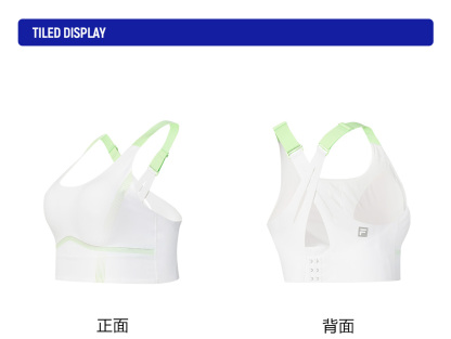 FILA CORE ATHLETICS FITNESS Women Sports Bra (White)