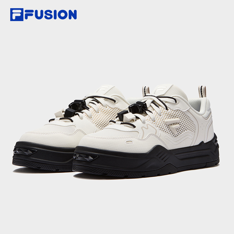 FILA FUSION FUSION BIANCO FLAT Women Skate Shoes (Black/Pink / Pink / White)