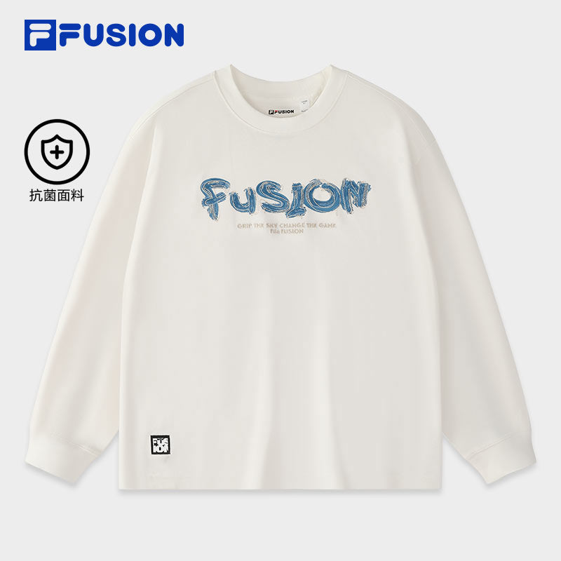 FILA FUSION INLINE FUSION X WORKWEAR SUNBURN GROOVE Men Sweatshirt (White)