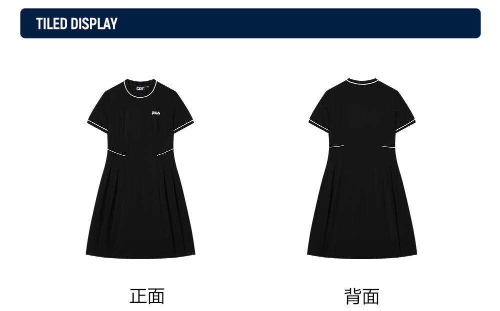 FILA CORE LIFESTYLE HERITAGE Women Dress (Black)