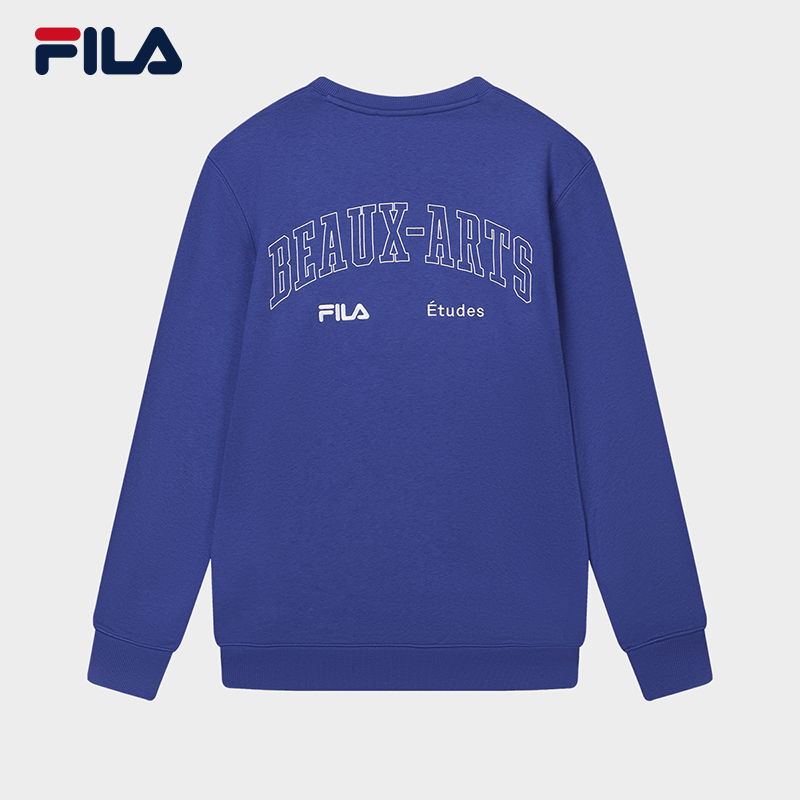 FILA CORE x ETUDES ANOTHER CLUB Men's Pullover Sweater in Blue