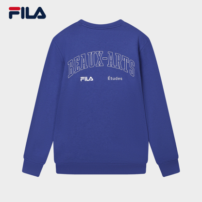 FILA CORE x ETUDES ANOTHER CLUB Men's Pullover Sweater in Blue