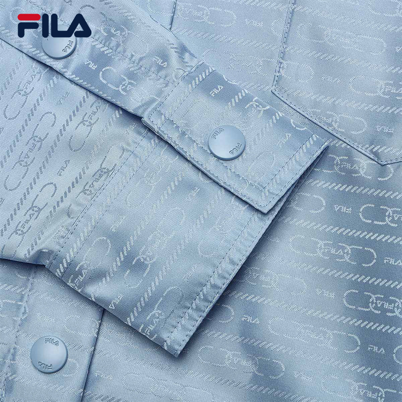 FILA CORE x MILANO Women Long Sleeve Shirt in Blue