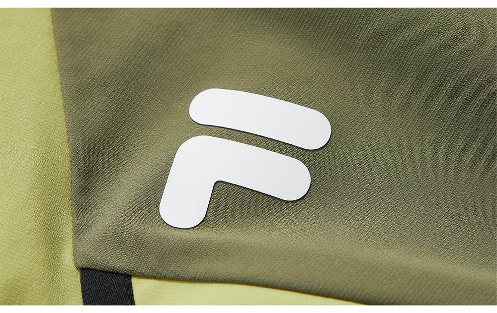 FILA FUSION INLINE URBAN TECH VR IN VIRTUAL REALITY Men Two-Way Jacket (Yellow)