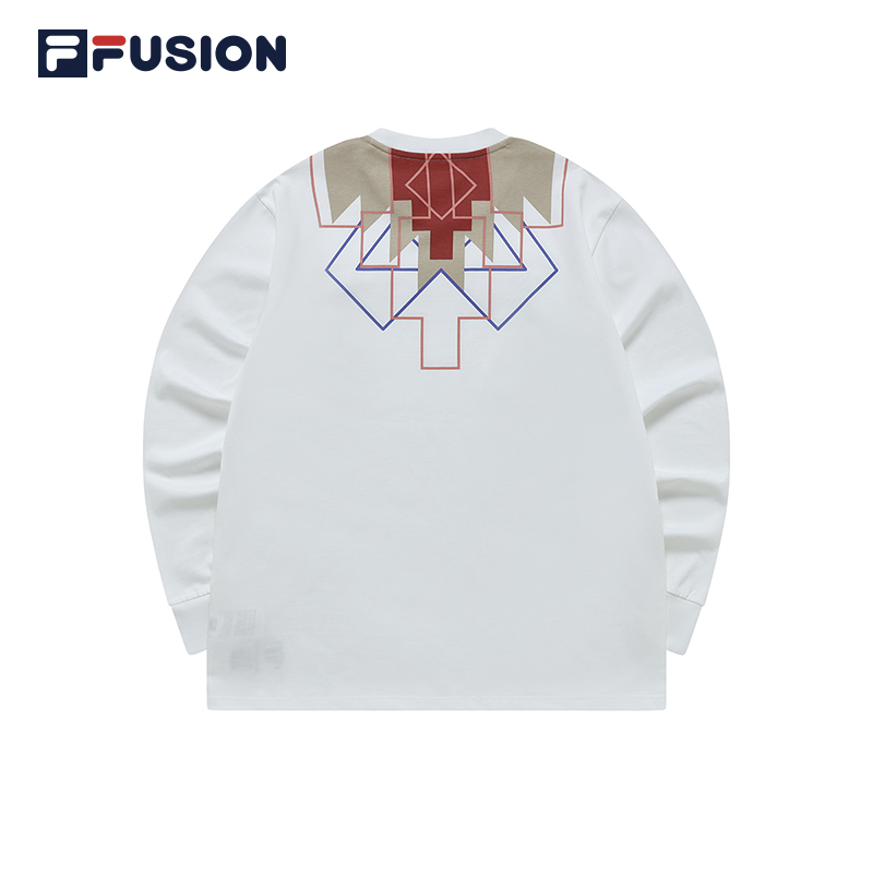 FILA FUSION Unisex Cross Over FILA x Marcelo Burlon Short Sleeve Tee