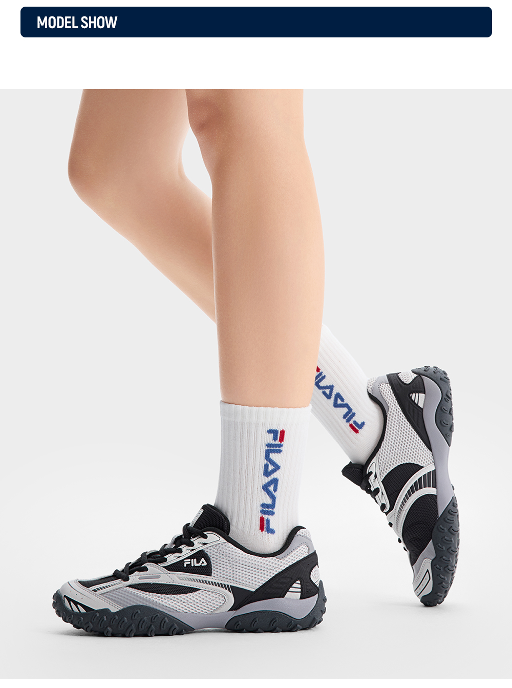 FILA CORE FASHION ECHAPPE 2 Women Sneakers (White/ Pink Grey)