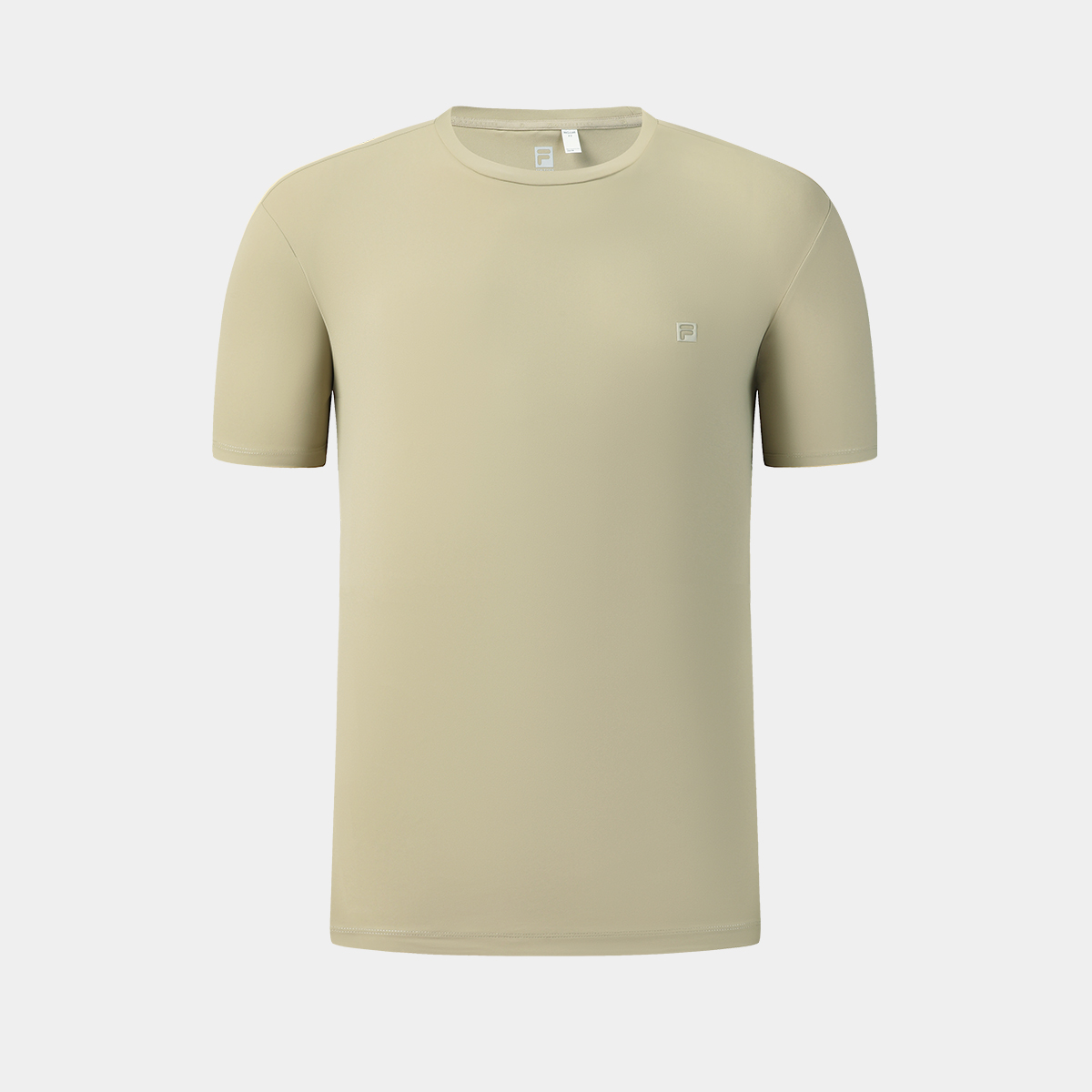 FILA MEN'S FITNESS Knitted Short Sleeve Top