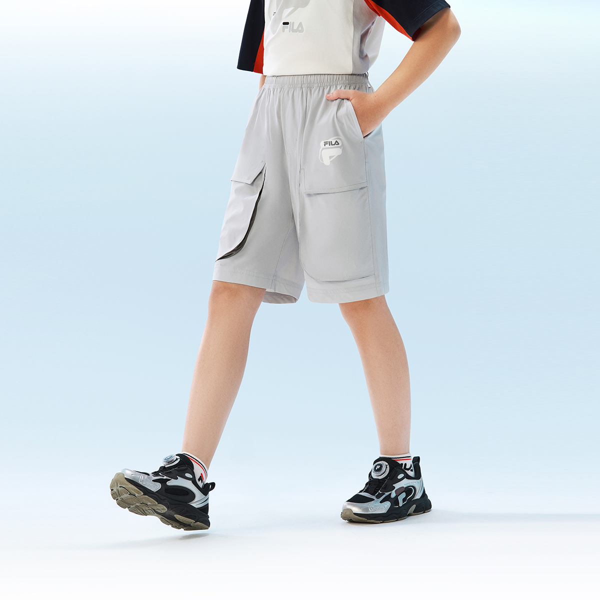 FILA KIDS ORIGINALE Boys Woven Shorts