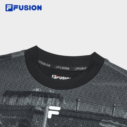 FILA FUSION INLINE WORKWEAR Women Long Sleeve Tee in Black