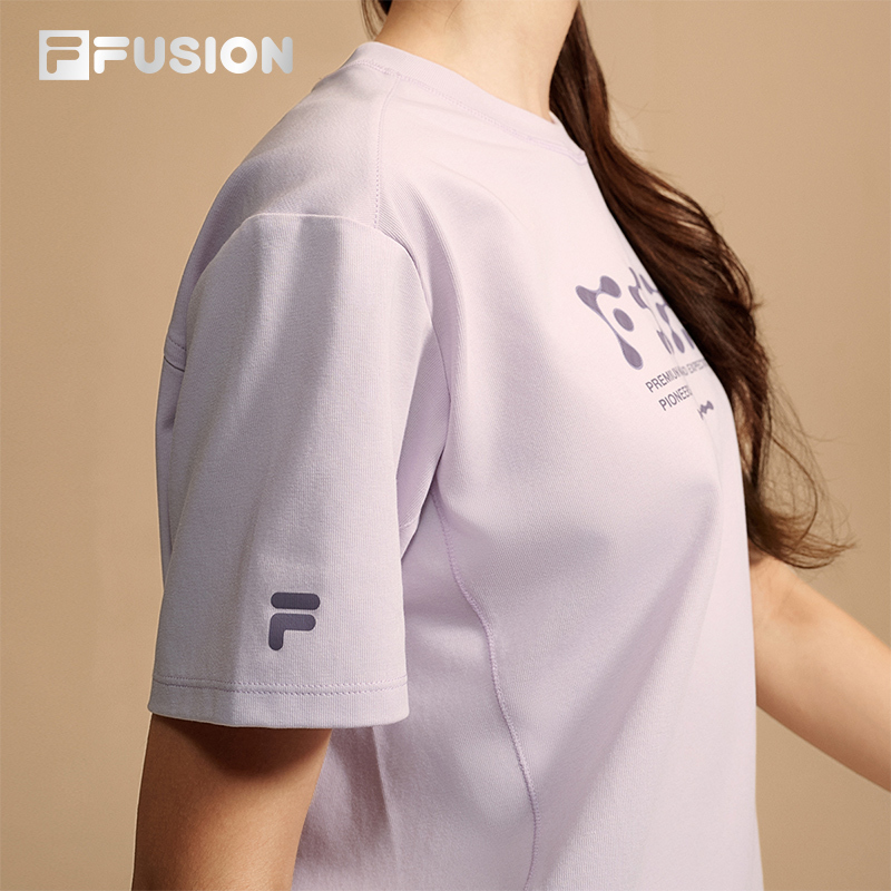 FILA FUSION FUSION LIFE FUSIONEER DOWNTOWN DRIFT Women Short Sleeve T-shirt