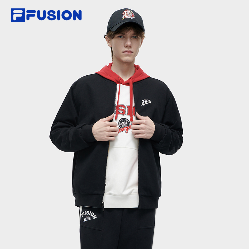 [ CNY Collection ]FILA FUSION  INLINE CULTURE Chinese New Year Men's Woven Top in Brown