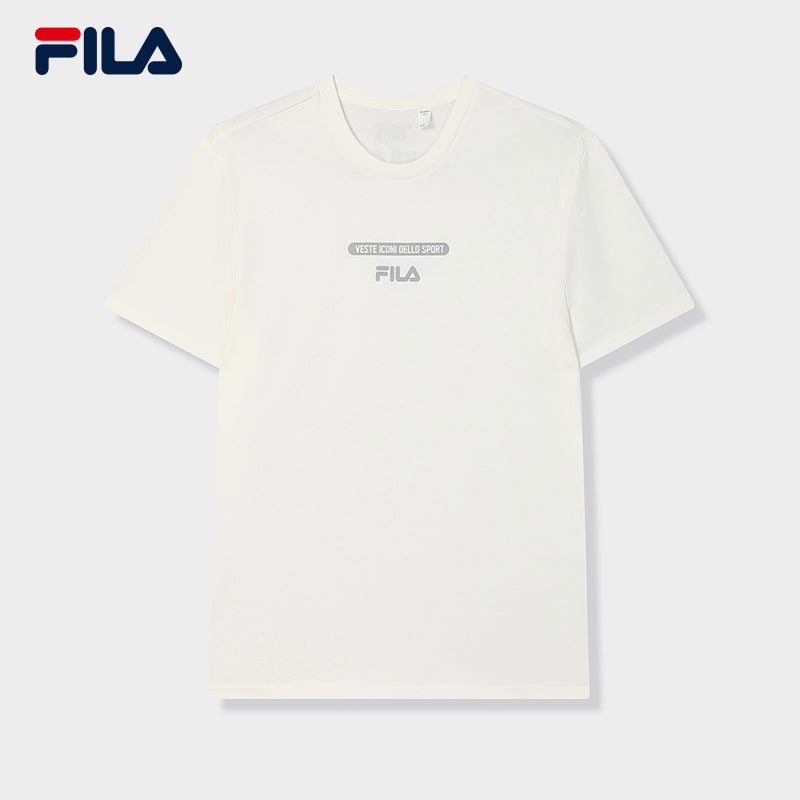 FILA CORE LIFESTYLE ORIGINALE VANGUARD EXPLORATION Men Short Sleeves T-Shirt (Black / Light Green / White)