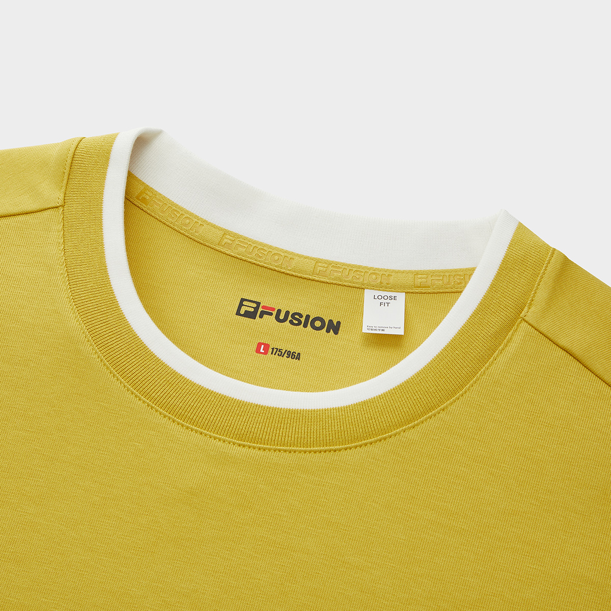 FILA MEN'S SPECIAL PLANNING Knitted Short Sleeve Top