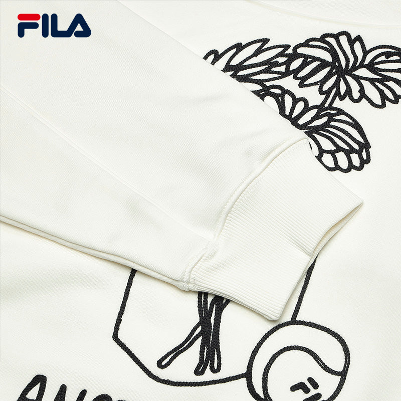 FILA CORE x ETUDES ANOTHER CLUB Women's Sweat in Ash