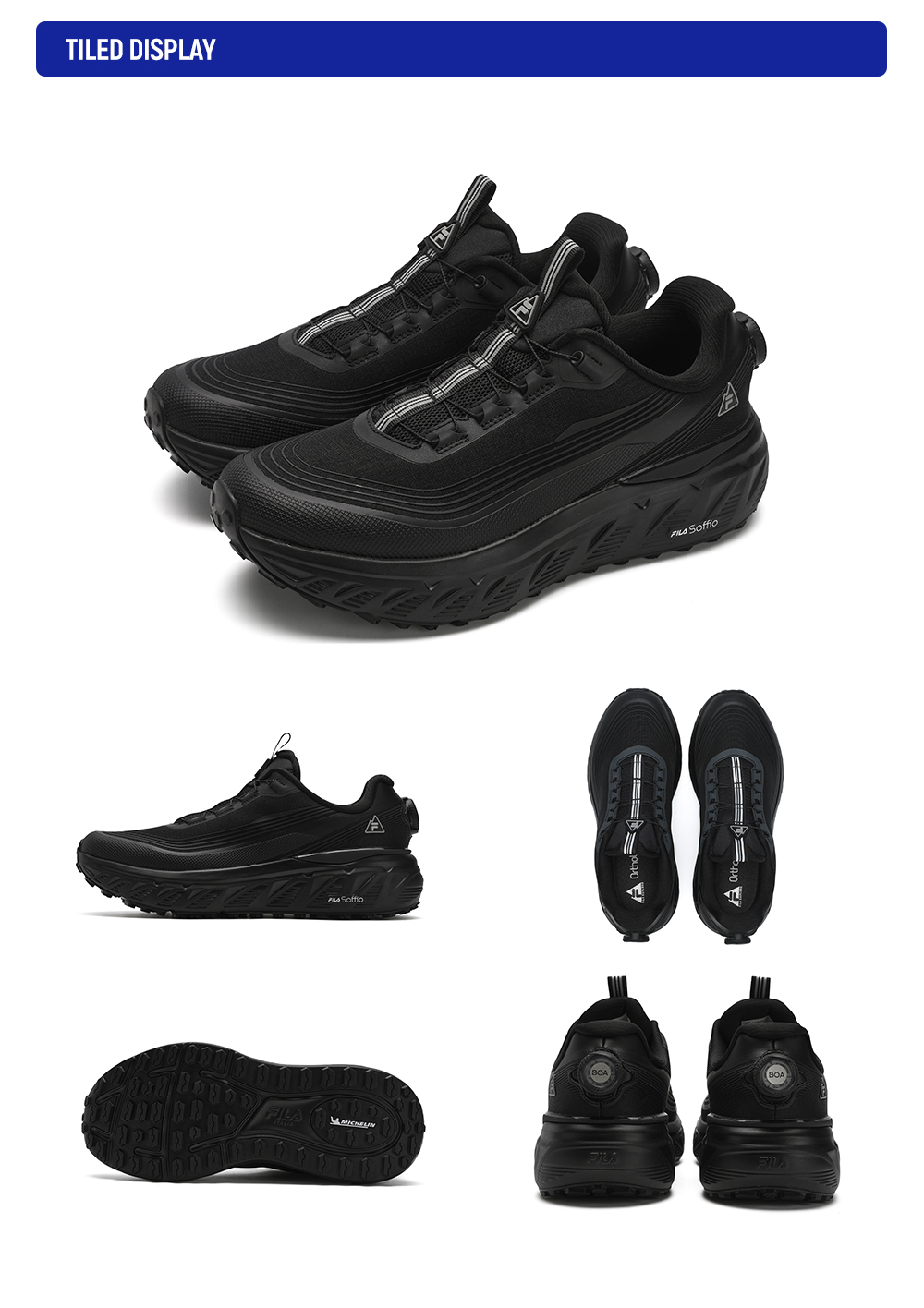 FILA CORE ATHLETICS BOA EXPLORER 1+ Men Sneakers (Black)