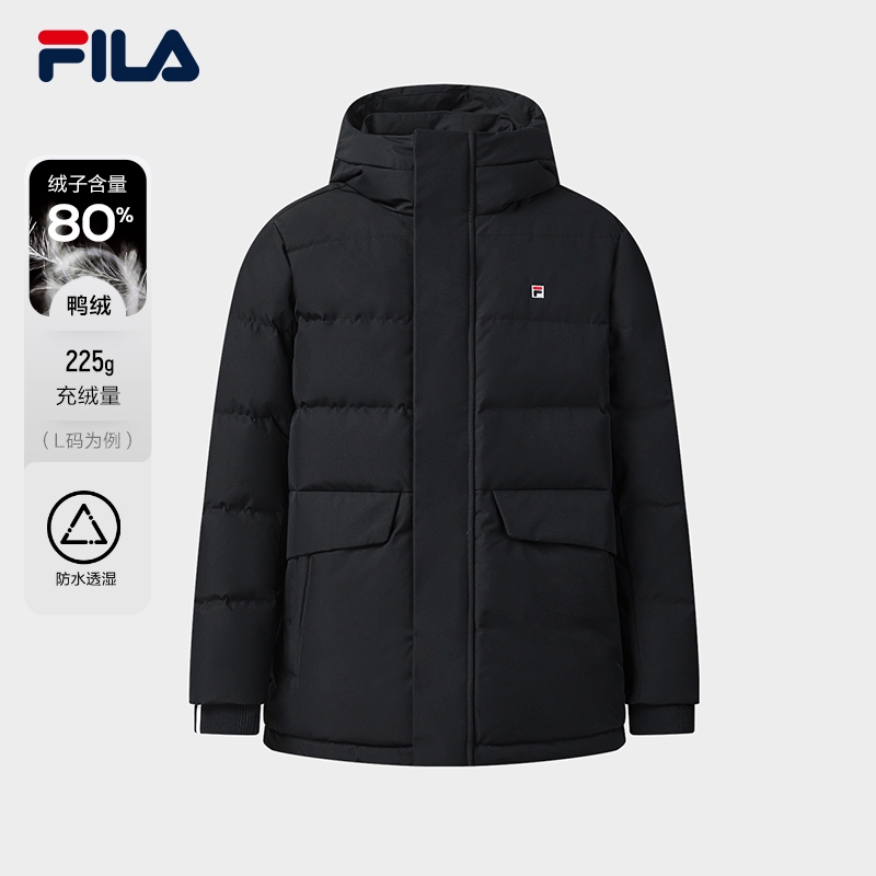 FILA CORE Men's ATHLETICS GOLF Down Jacket in Black – FILA SG