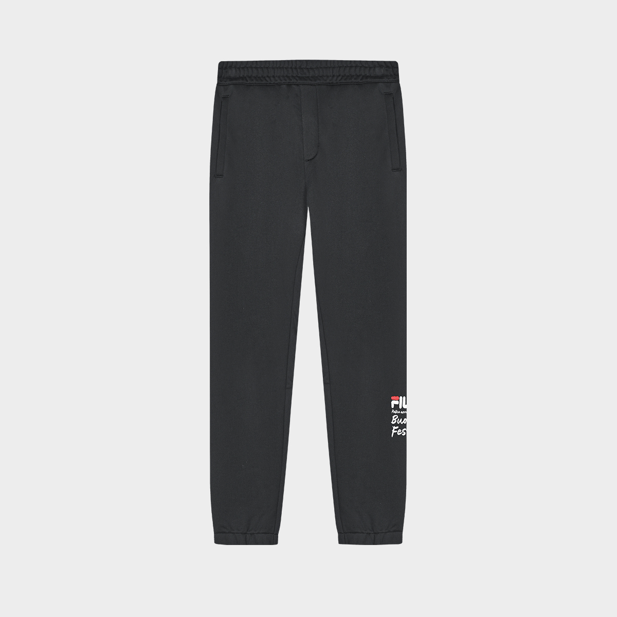 FILA CORE WHITE LINE ORIGINALE Men's Knit Pants in Black