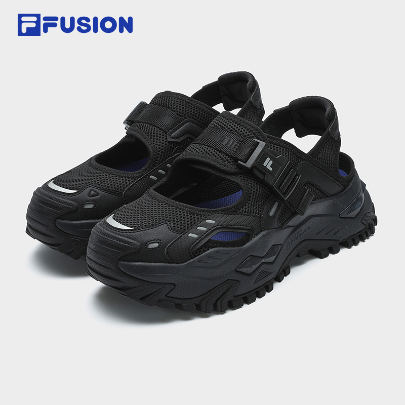[NEW] FILA FUSION BIANCO SANDALS Women Sandal (Silve/Yellow-Green)