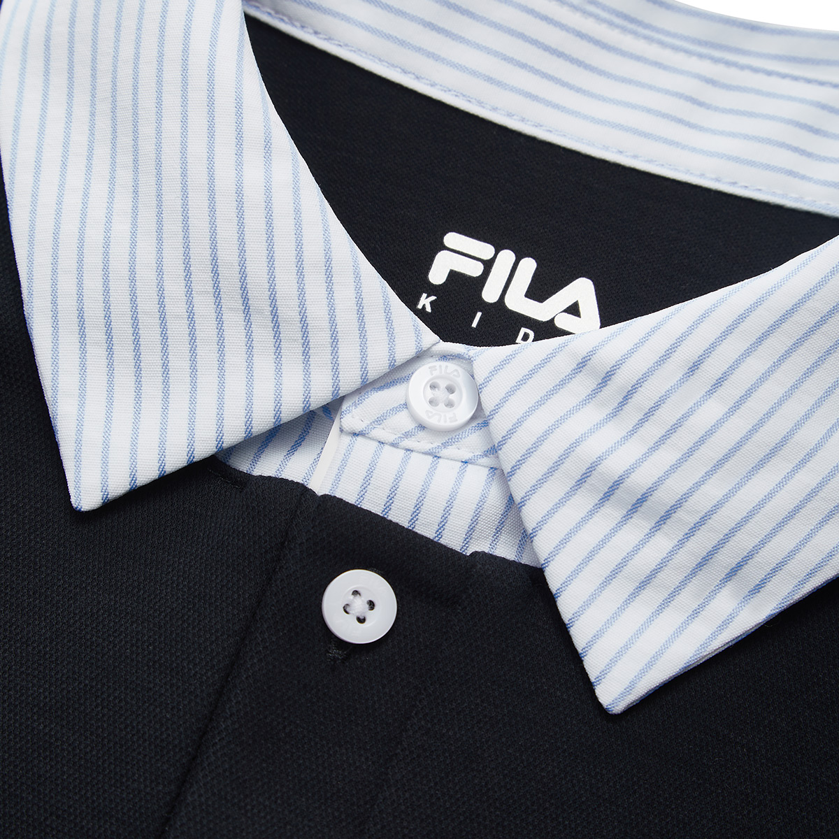 FILA KIDS WHITE LINE Boys Polo T-shirt