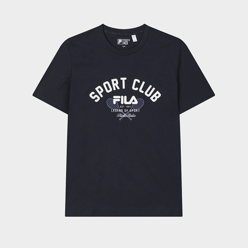 FILA CORE LIFESTYLE ORIGINALE RHAPSODY OF LEGENDS Men Short Sleeve T-shirt (Navy / White)