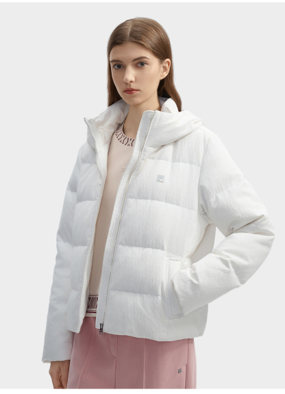 FILA CORE LIFESTYLE WHITE LINE GRENOBLE Women Down Jacket (White)