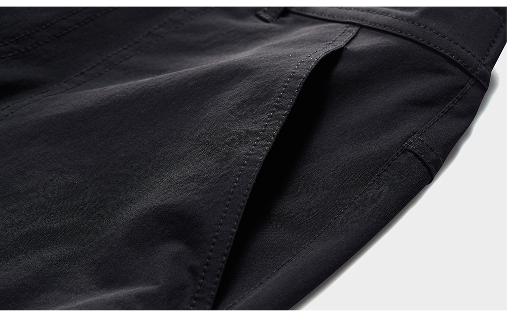 FILA FUSION INLINE FUSION X WORKWEAR SUNBURN GROOVE Women Woven Pants (Black / Light Khaki)