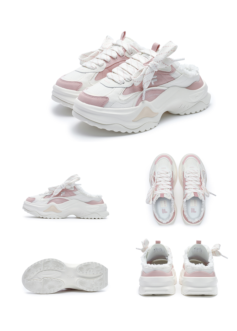 FILA FUSION BIANCO II MULE Women Fashion Sneakers
