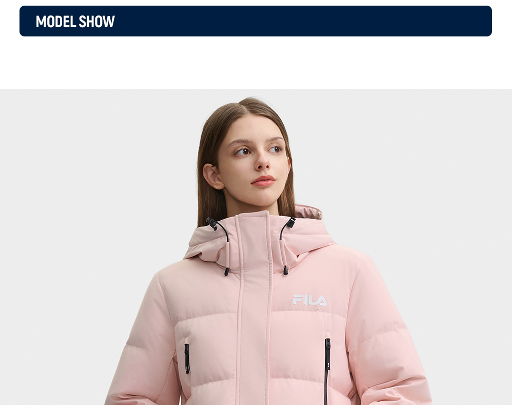 Down Jacket Fila Jacke Pink FILA CORE LIFESTYLE FILA ORIGINALE