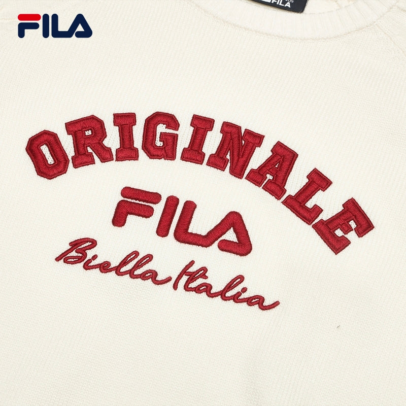 FILA CORE LIFESTYLE FILA ORIGINALE WINTER TENNIS CLUB Women Knit Sweater (Ash)