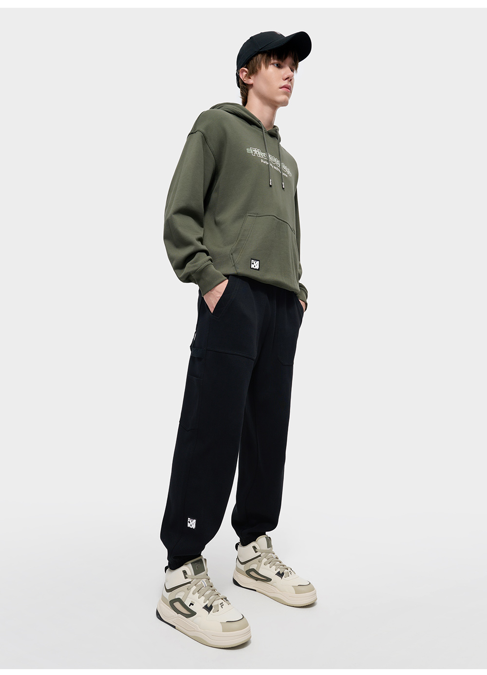 FILA FUSION INLINE WORKWEAR SKATE URBAN EDGE Men Knit Pants (Black)
