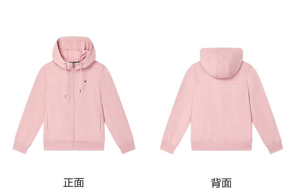 FILA CORE LIFESTYLE WHITE ORTISEI Women Hooded Jacket (Pink)