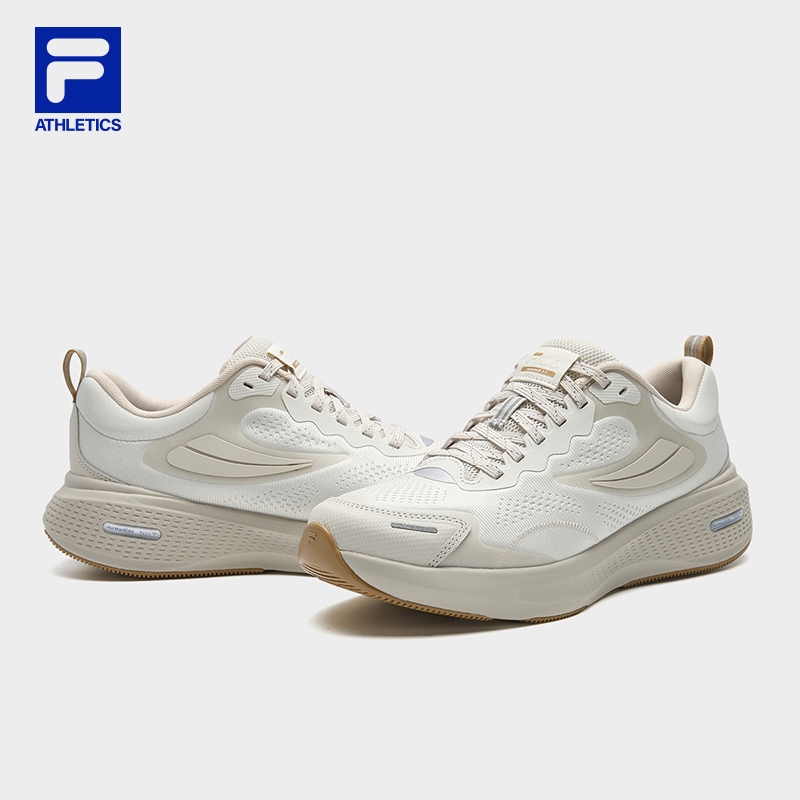 FILA CORE ATHLETICS SPORT PERFORMANCE FILA NUVOLE 3+ RUN Women Road Running Shoes(Beige/White)