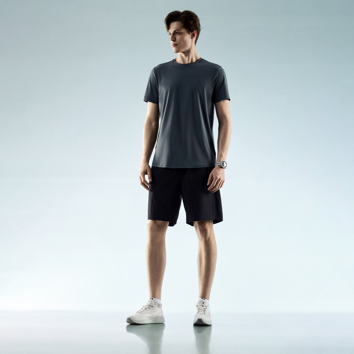 FILA CORE Men FITNESS Knit Short Sleeve Tee