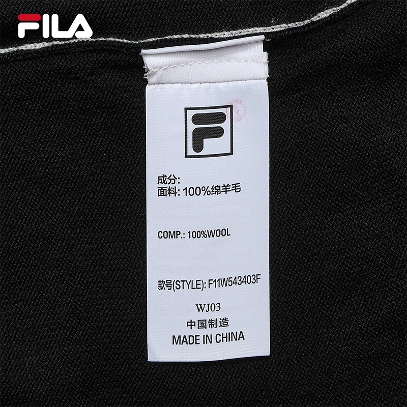 FILA CORE LIFESTYLE WHITE Women Knit Sweater