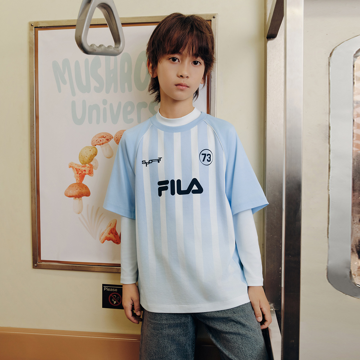 FILA KIDS ORIGINALE FILA ORIGINALE Boys Short Sleeves T-Shirt