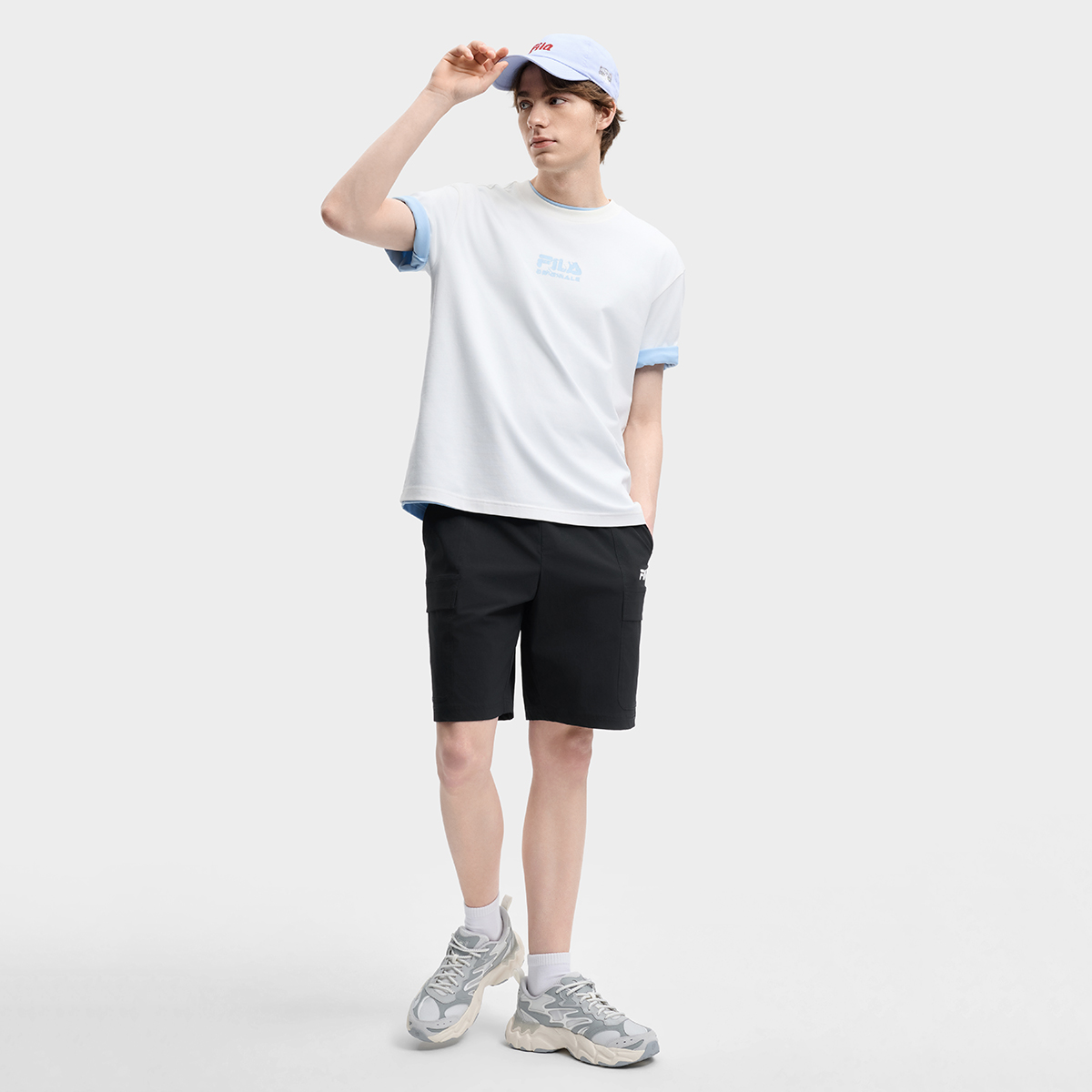 FILA MEN'S ORIGINALE Woven Bermuda Shorts