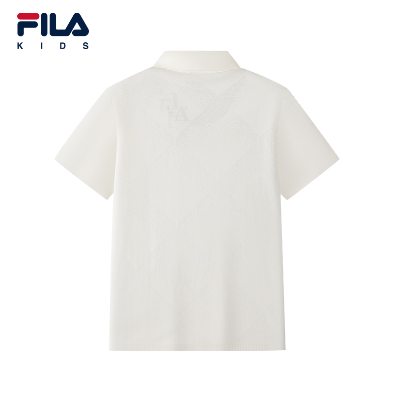 FILA KIDS WHITE LINE Boys Polo T-shirt