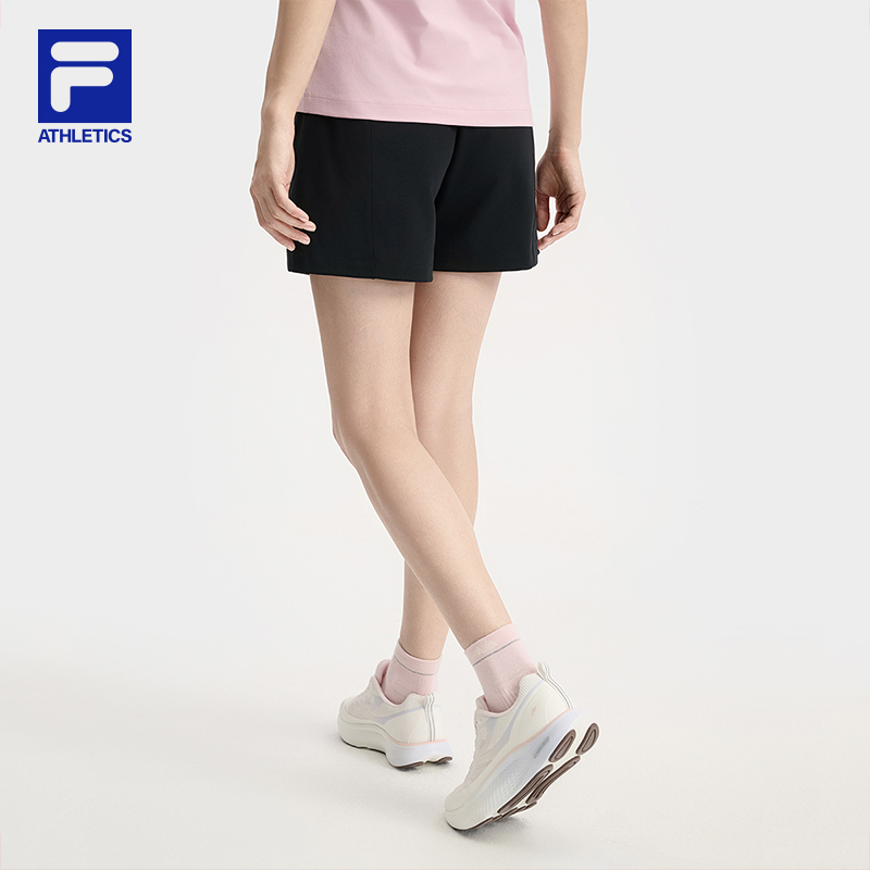FILA CORE ATHLETICS FILA-FIT WOMEN Women Knitted Shorts (Black / Olive Green)