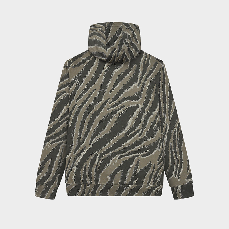 FILA CORE Men's MAGIC STICK WHITE LINE ORIGINALE Hoodie in Full Print