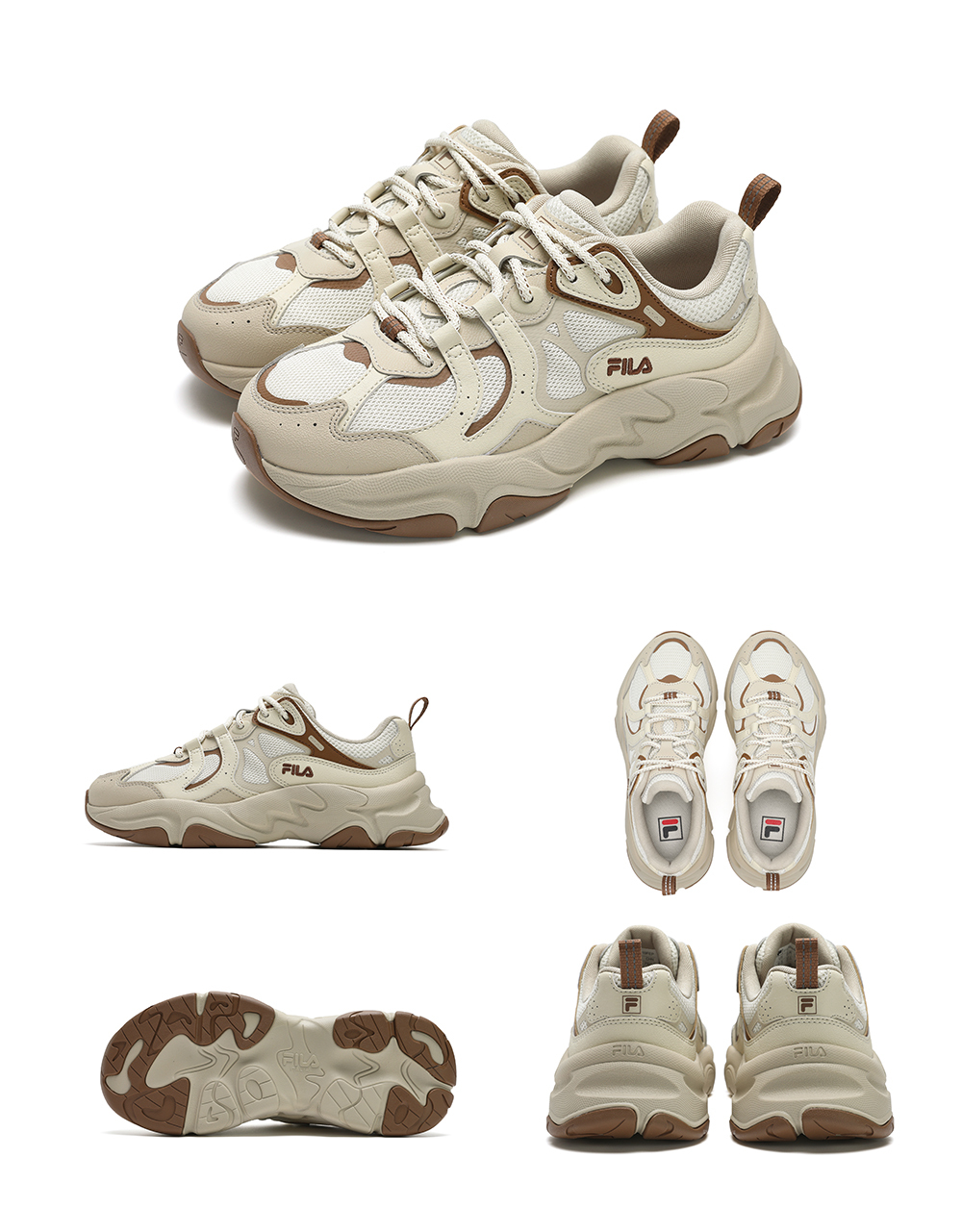 FILA CORE FASHION MARS 3 S Men Sneakers (White / Beige Cream)