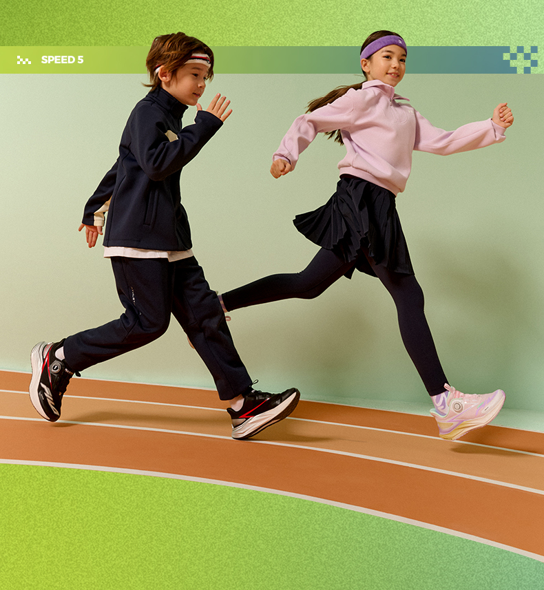 (EU 33- 39) FILA KIDS PERFORMANCE SPEED 5 Boys/Girl's Running Shoes