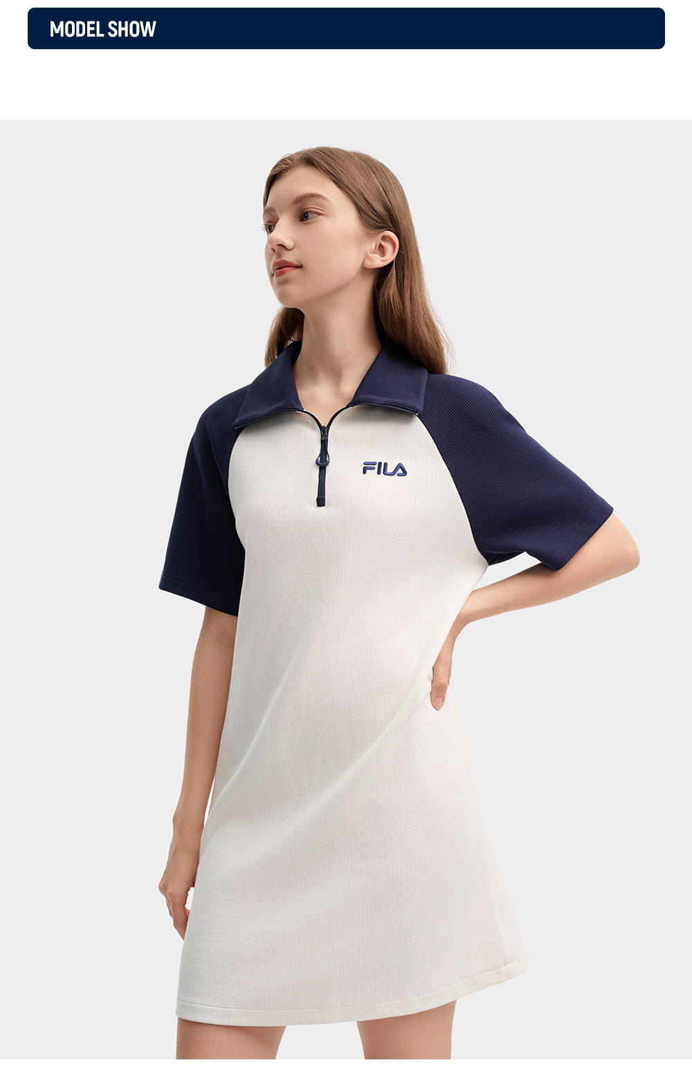 FILA CORE LIFESTYLE ORIGINALE FRENCH TENNIS CLUB Women Dress (Blue)