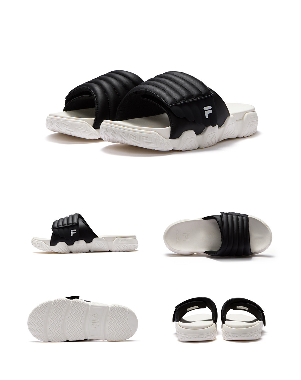 [NEW] FILA FUSION BARRICADE Men Slippers / Sliders (2 Colors Available) - T12M421503FCG / T12M421503FCK